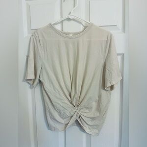 Lululemon Crescent Tee Twist Top